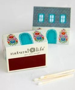 Natural Life HOME & LIVING Set Of 2 Cottage Matchboxes