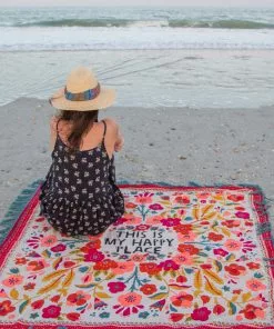 Natural Life XL Shabana Beach Towel Back To Campus