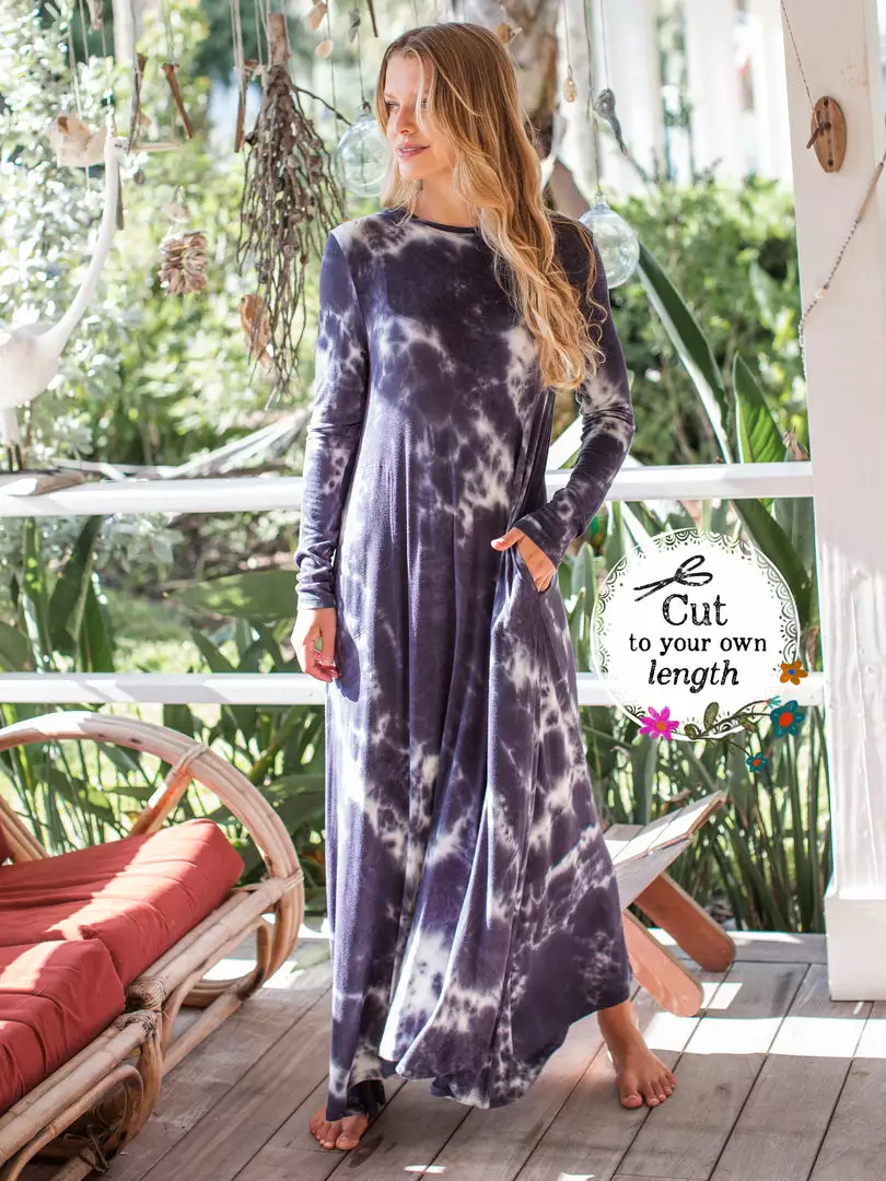 Natural Life Stevie Knit Tie-Dye Maxi 14 Natural Life Stevie Knit Tie-Dye Maxi