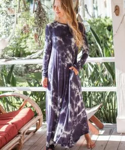 Natural Life Stevie Knit Tie-Dye Maxi 24 Natural Life Stevie Knit Tie-Dye Maxi