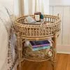 Natural Life HOME & LIVING Rattan Tray Side Table