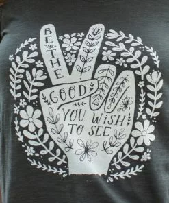 Natural Life Long Sleeve Boho Tee