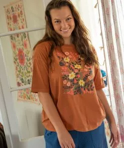 Natural Life SUMMER SHOP Remi Distressed Tee