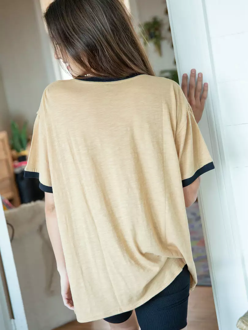 Natural Life Ringer Tee 9 Natural Life Ringer Tee