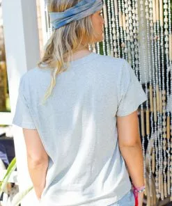 Natural Life Hand Embroidered Tee CLOTHES