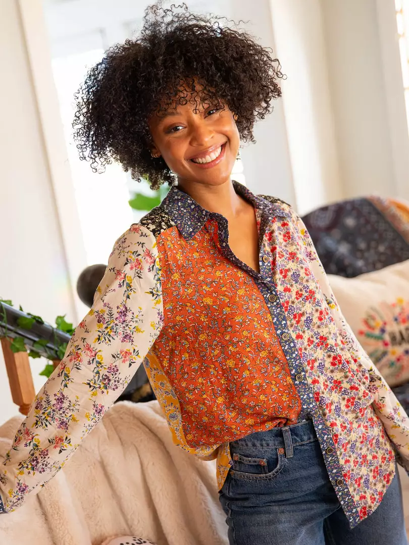 Natural Life Esme Button Down CLOTHES 12 Natural Life Esme Button Down CLOTHES