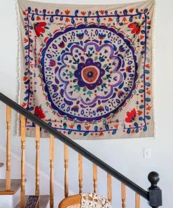 Natural Life Wall Hanging Tapestry Back To Campus