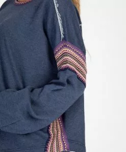 Natural Life Trim Sweatshirt