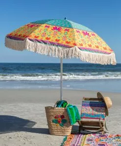 Natural Life Beach Umbrella Beach & Outdoors