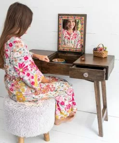 Natural Life Ziggy Shag Stool