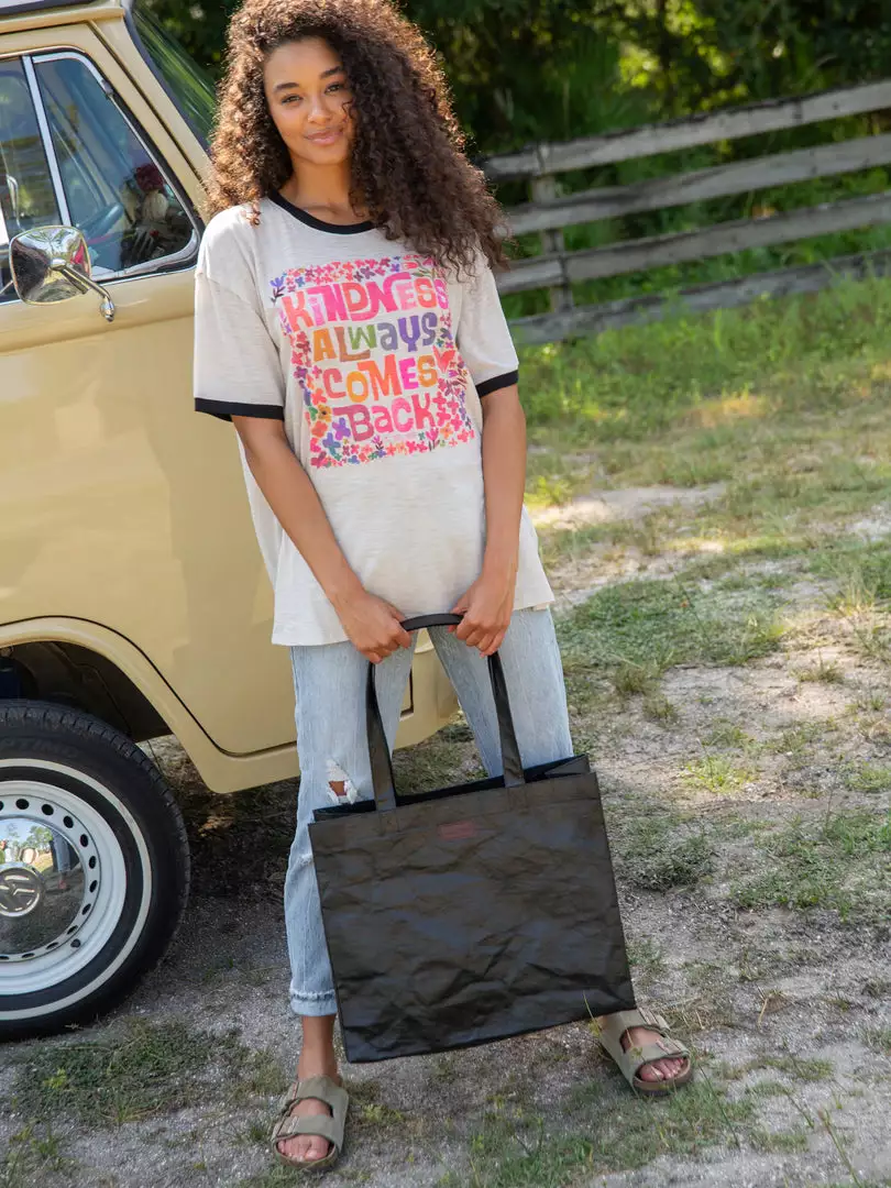 Natural Life XL Penny Paper Tote Bag 6 Natural Life XL Penny Paper Tote Bag