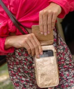 Natural Life Penny Paper Crossbody Phone Bag