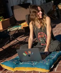 Natural Life Faux Fur Lounge Bed Roll