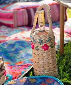 Natural Life HOME & LIVING Nantucket Wine Basket 9 Natural Life HOME & LIVING Nantucket Wine Basket