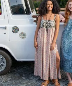 Natural Life Mixed Print Patti Maxi Dress NEW & TRENDING