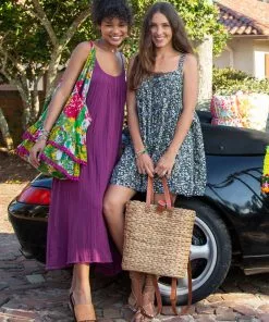 Natural Life Straw Backpack