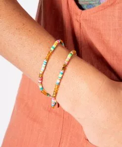 Natural Life SUMMER SHOP Beaded Disc Choker