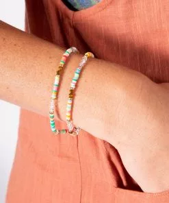 Natural Life SUMMER SHOP Beaded Disc Choker