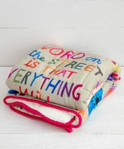 Natural Life Back To Campus Weighted Blanket