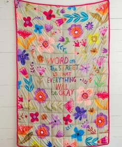 Natural Life Back To Campus Weighted Blanket