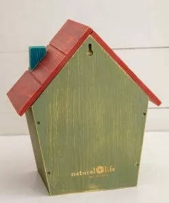 Natural Life Wooden Bird House Beach & Outdoors