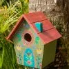 Natural Life Wooden Bird House Beach & Outdoors