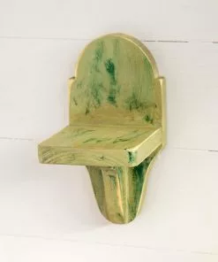 Natural Life Wooden Wall Shelf Back To Campus