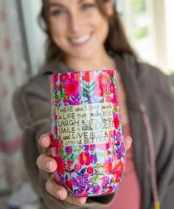 Natural Life Stainless Steel Wine Tumbler