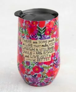 Natural Life Stainless Steel Wine Tumbler