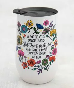 Natural Life Stainless Steel Wine Tumbler