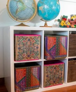 Natural Life Set Of 2 Storage Cubes NEW & TRENDING