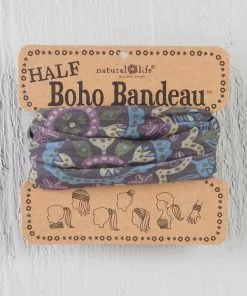 Natural Life Mandala Half Boho Bandeau