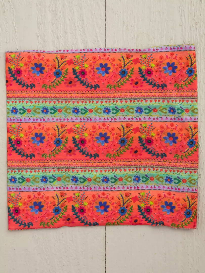 Natural Life Border Print Half Boho Bandeau 9 Natural Life Border Print Half Boho Bandeau