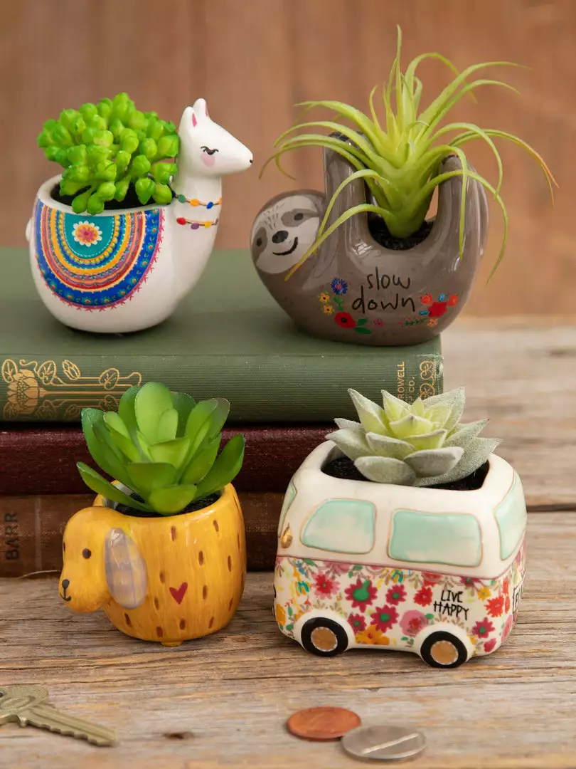 Natural Life FUN & GIFTS Tiny Faux Succulents 13 Natural Life FUN & GIFTS Tiny Faux Succulents