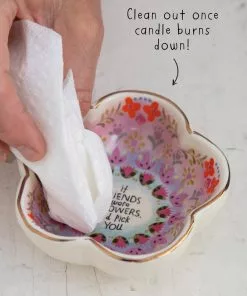 Natural Life Shaped Secret Message Candle