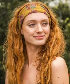 Natural Life Floral Half Boho Bandeau ACCESSORIES