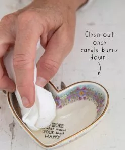 Natural Life Shaped Secret Message Candle