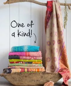 Natural Life Kantha India Blanket