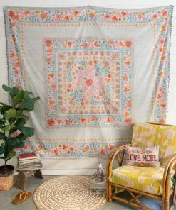 Natural Life Coverlet Tapestry Back To Campus