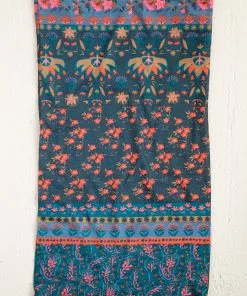 Natural Life Border Print Boho Bandeau Accessories