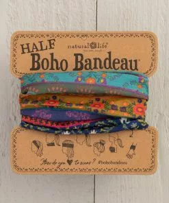 Natural Life Floral Half Boho Bandeau ACCESSORIES