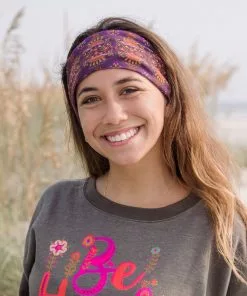 Natural Life Mandala Half Boho Bandeau