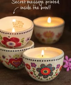 Natural Life Secret Message Candle HOME & LIVING
