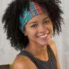 Natural Life Border Print Boho Bandeau Accessories