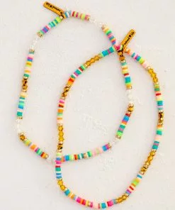 Natural Life Beach & Outdoors Beaded Disc Anklet